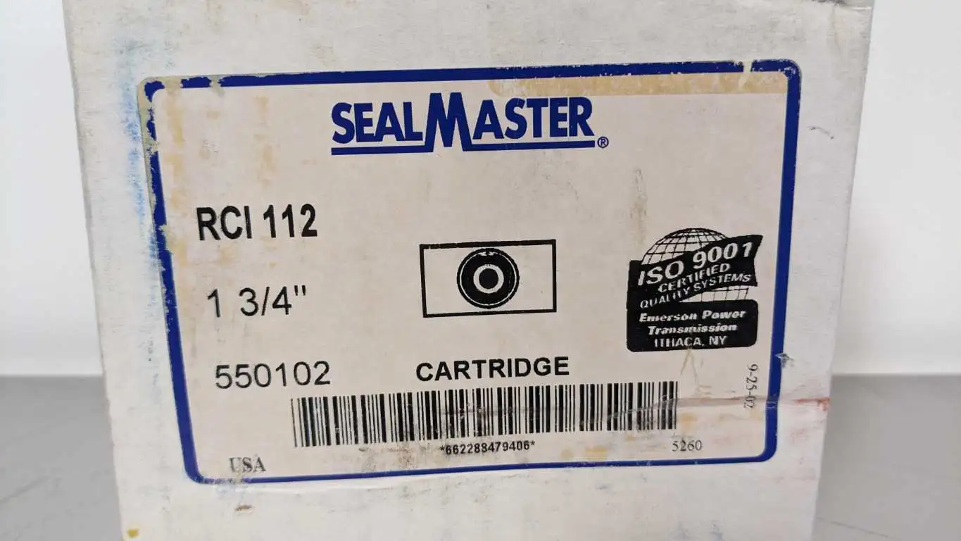 Sealmaster RCI 112 Cartridge Insert Bearing 1 3/4" Timken - Image 4