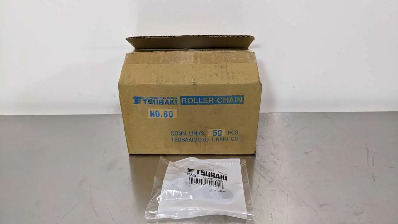 50 Pack Tsubaki RS60-1 Roller Chain Connection Link