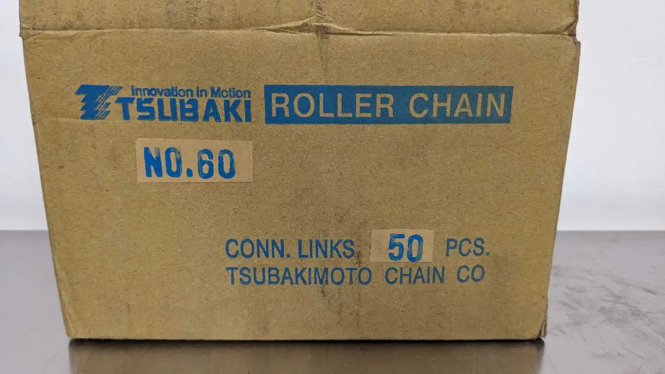 50 Pack Tsubaki RS60-1 Roller Chain Connection Link - Image 5