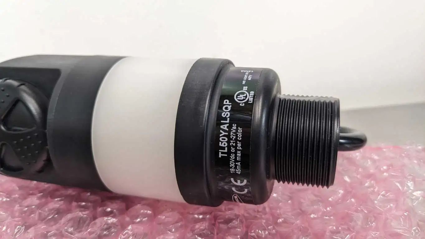 Banner TL50YALSQP TL50 Yellow Tower Light Sealed Loud Audible Indicator 85552 - Image 4