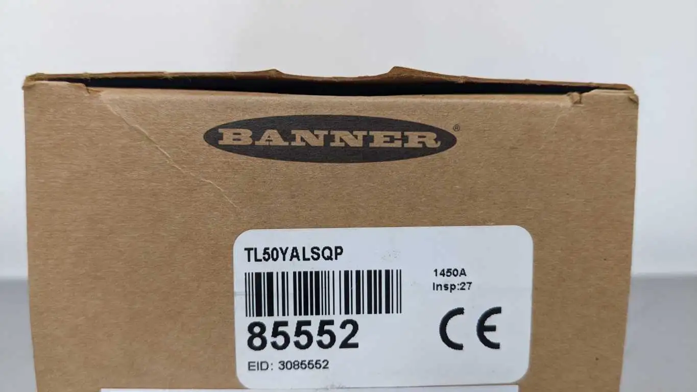 Banner TL50YALSQP TL50 Yellow Tower Light Sealed Loud Audible Indicator 85552 - Image 6