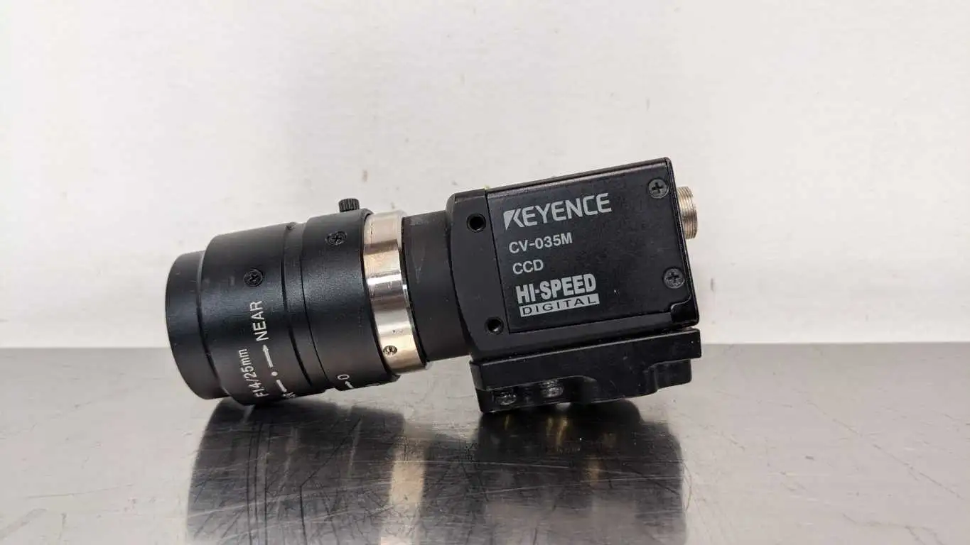 Keyence CV-035M CCD HI-SPEED Digital Camera F1.4/25mm - Image 2