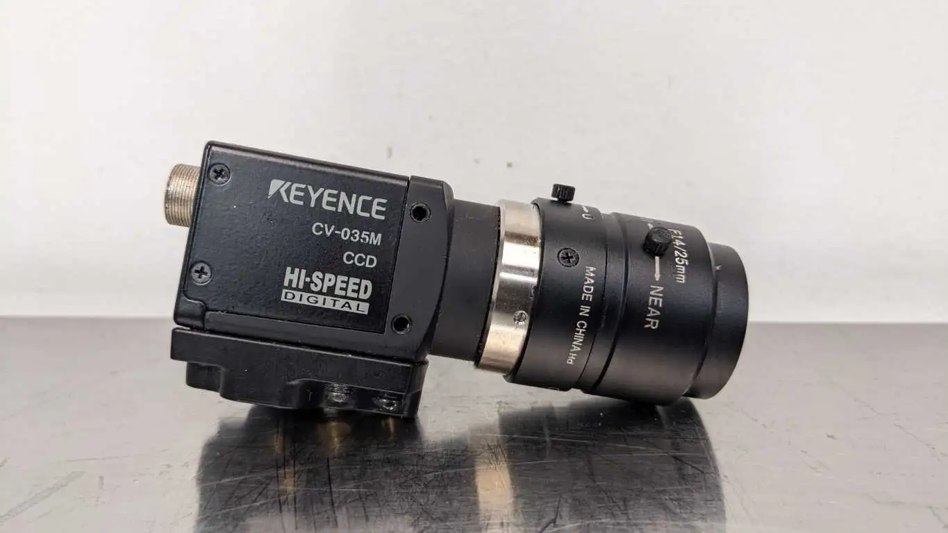 Keyence CV-035M CCD HI-SPEED Digital Camera F1.4/25mm - Image 4
