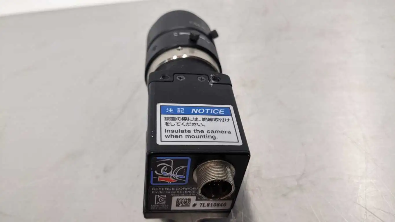Keyence CV-035M CCD HI-SPEED Digital Camera F1.4/25mm - Image 7