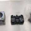 Siemens 3SB3 602-0AA11 Pushbutton 1NO Black Metal Round Flat Button - Image 3