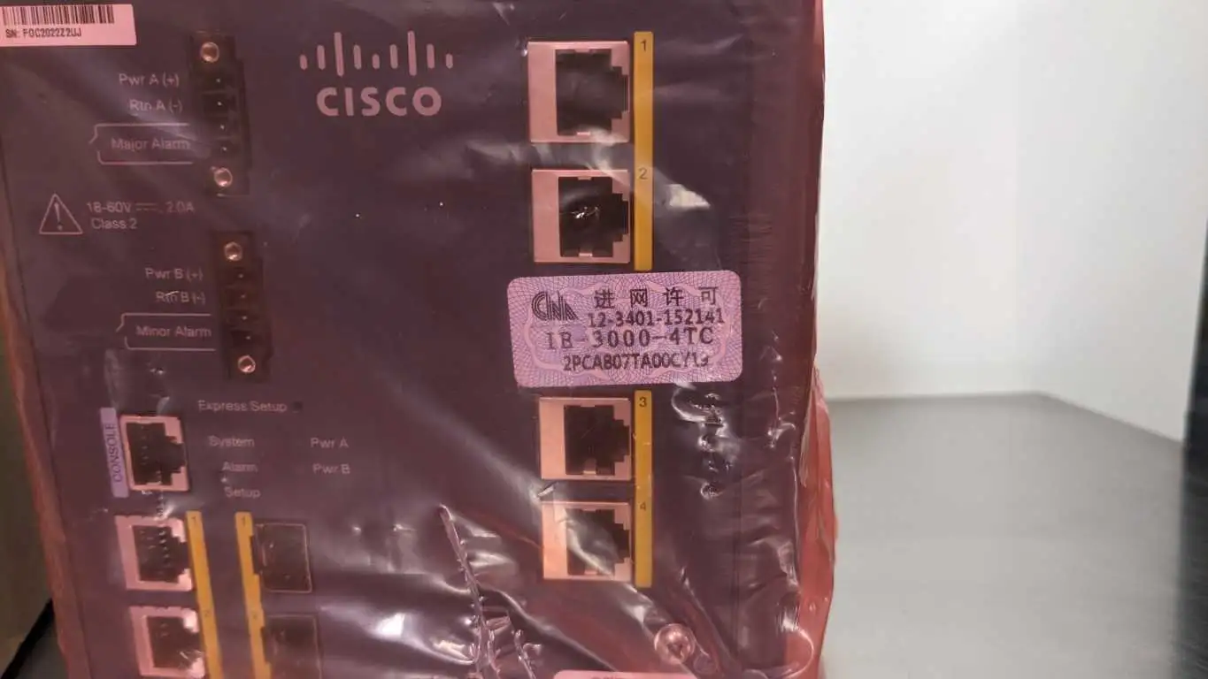 Cisco IE-3000-4TC Switch 4 Port 10/100 + 2 T/SFP - Image 7