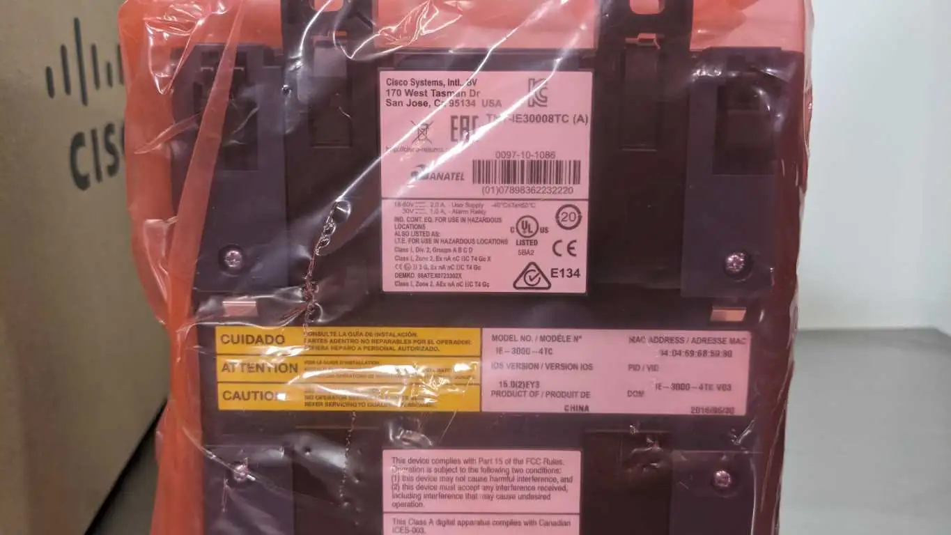 Cisco IE-3000-4TC Switch 4 Port 10/100 + 2 T/SFP - Image 8