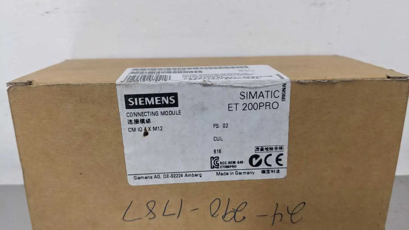 Siemens 6ES7 194-4CA00-0AA0 Connecting Module CM IO 4 x M12 SIMATIC ET 200PRO - Image 5