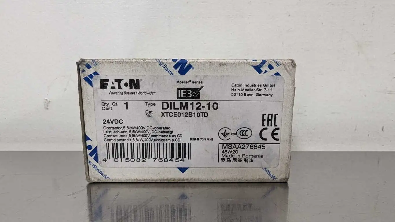 Eaton DILM12-10 Contactor 24VDC 400V XTCE012B10TB Moeller - Image 5