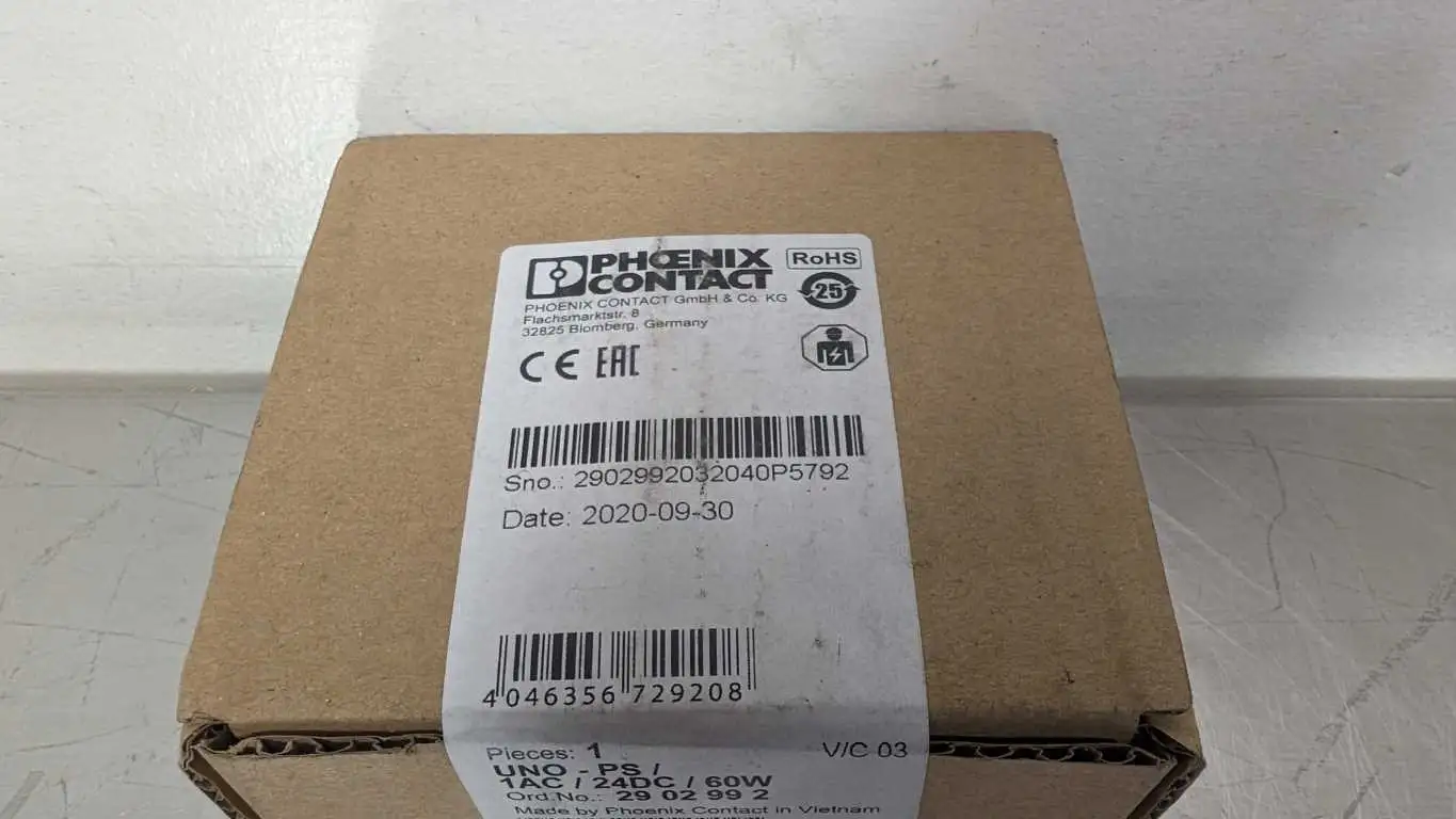 Phoenix Contact UNO-PS/1AC/24DC/60W Power Supply - Image 2