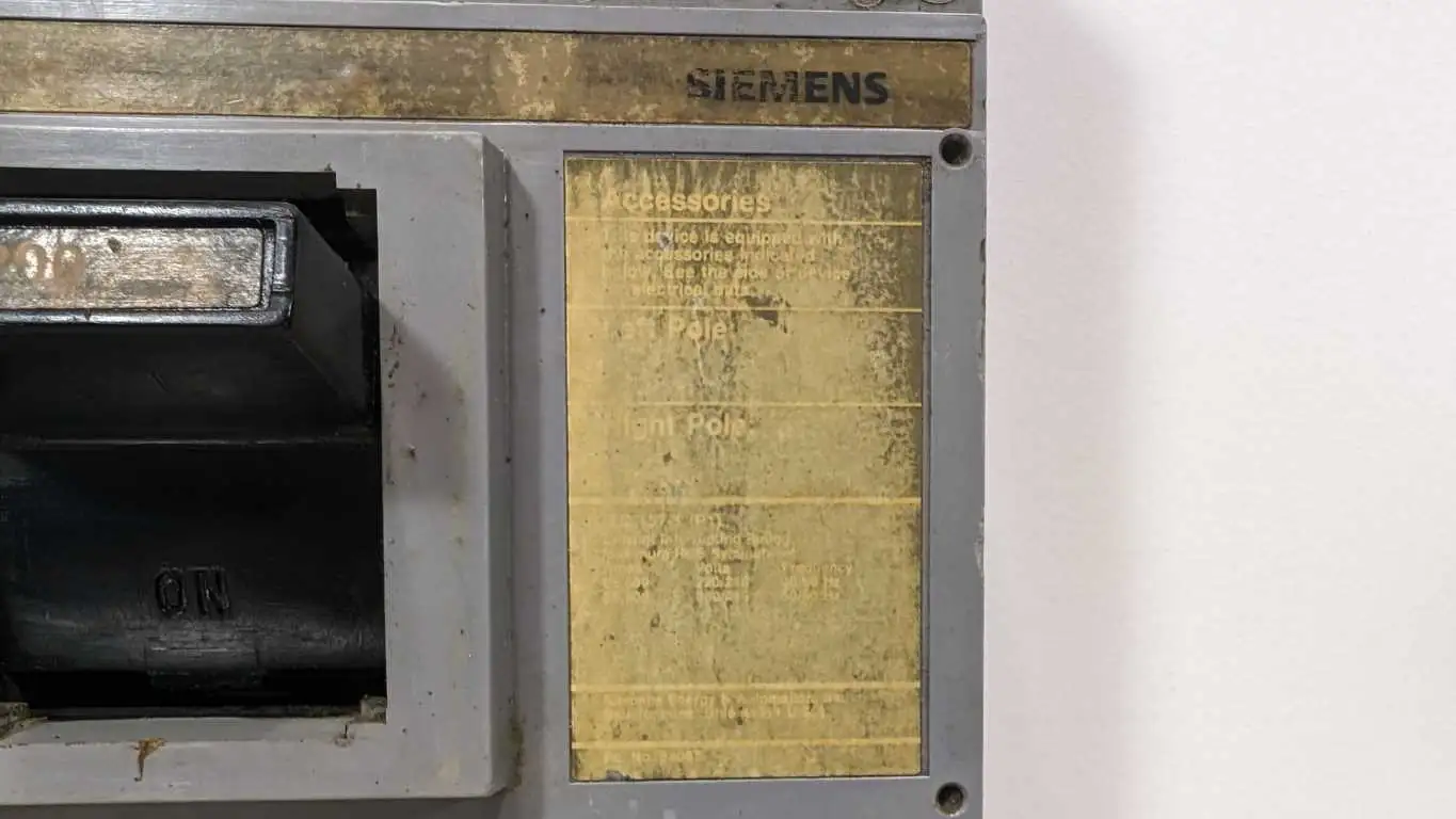 Siemens JXD63B300 Circuit Breaker 300A 240/480/600VAC 2XD6-A 3 Pole - Image 4