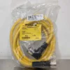Turck CSM CKWM 12-11-3 Double Ended Cordset U-46764 M23 Straight Male and Angled Female 12 Pin MultFast