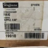 Hoffman F44LN2 Wireway Fitting 19910 4" x 4" x 2" Nipple - Image 5
