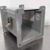 Hoffman F44L06 Wireway Fitting 18240 4" x 4" x 6" Straight Section F44LO6