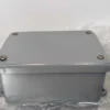 SCE Saginaw Control & Engineering SCE-604SC Electrical Enclosure 285722 6" x 4" x 3" Grey - Image 2