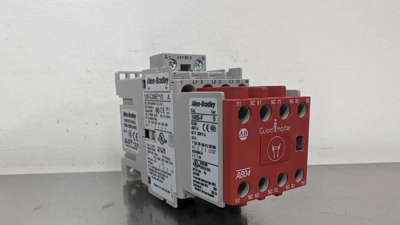 Allen-Bradley 100S-C09EJ14BC Safety Contactor PN-34055 Ser A 3NO Main Poles 1NO/4NC Aux Cont - Image 3
