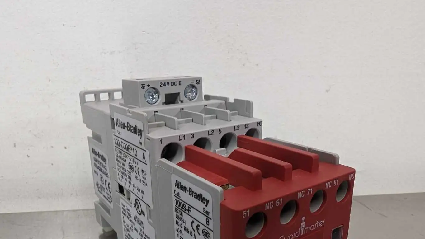 Allen-Bradley 100S-C09EJ14BC Safety Contactor PN-34055 Ser A 3NO Main Poles 1NO/4NC Aux Cont - Image 4
