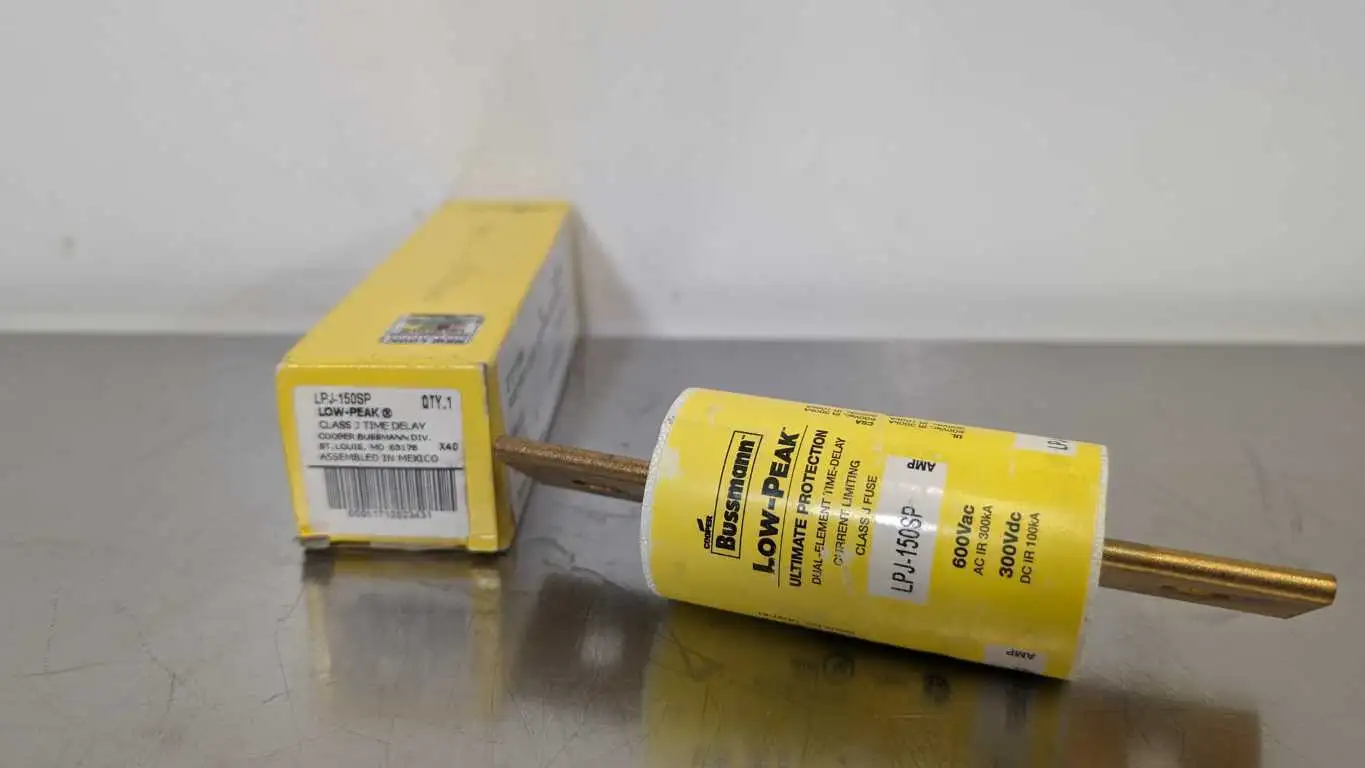 Bussmann LPJ-150SP Low-Peak Class J Time Delay Fuse Cooper Eaton New in Box