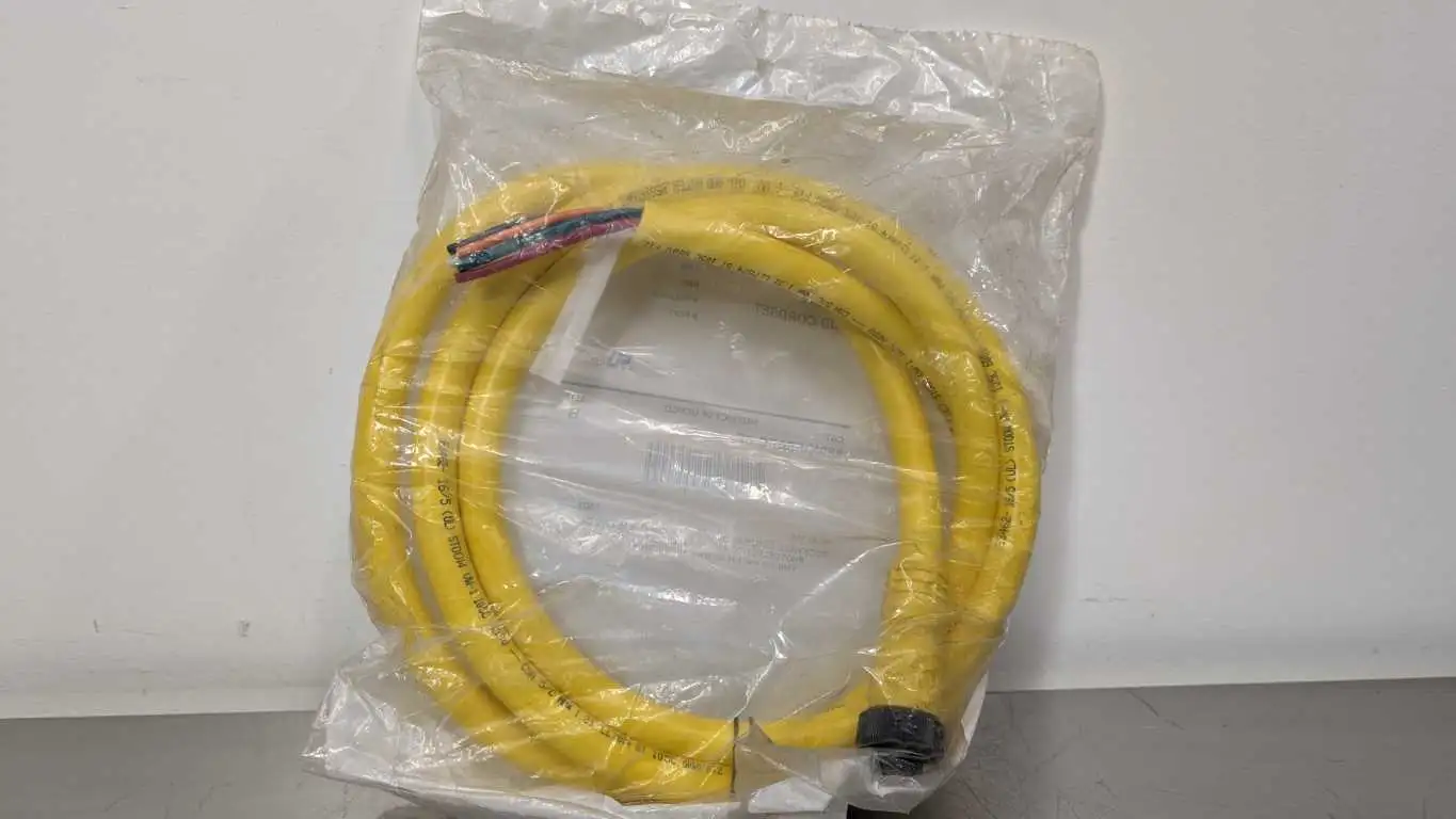 Allen-Bradley 889N-F5AFC-6F Cordset Ser B 5-Pin 6FT Yellow Female to No Connector - Image 2