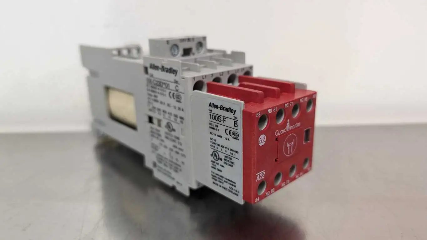 Allen-Bradley 100S-C23DJ23C Safety Contactor Ser C 2NO 3NC 24VDC Coil Guardmaster - Image 3