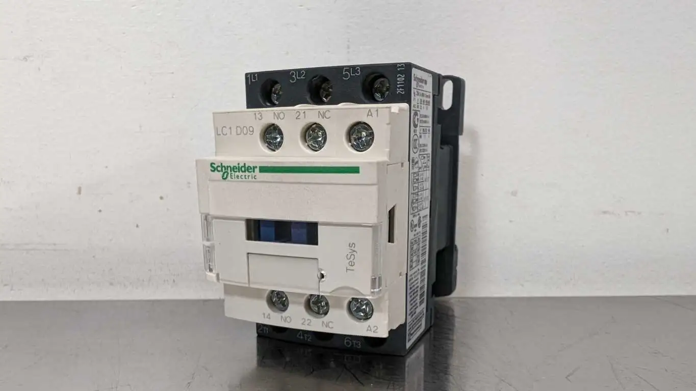 Schneider Electric LC1D09LE7 Contactor 208VAC Coil Coil 230/400/500-690VAC - Image 2