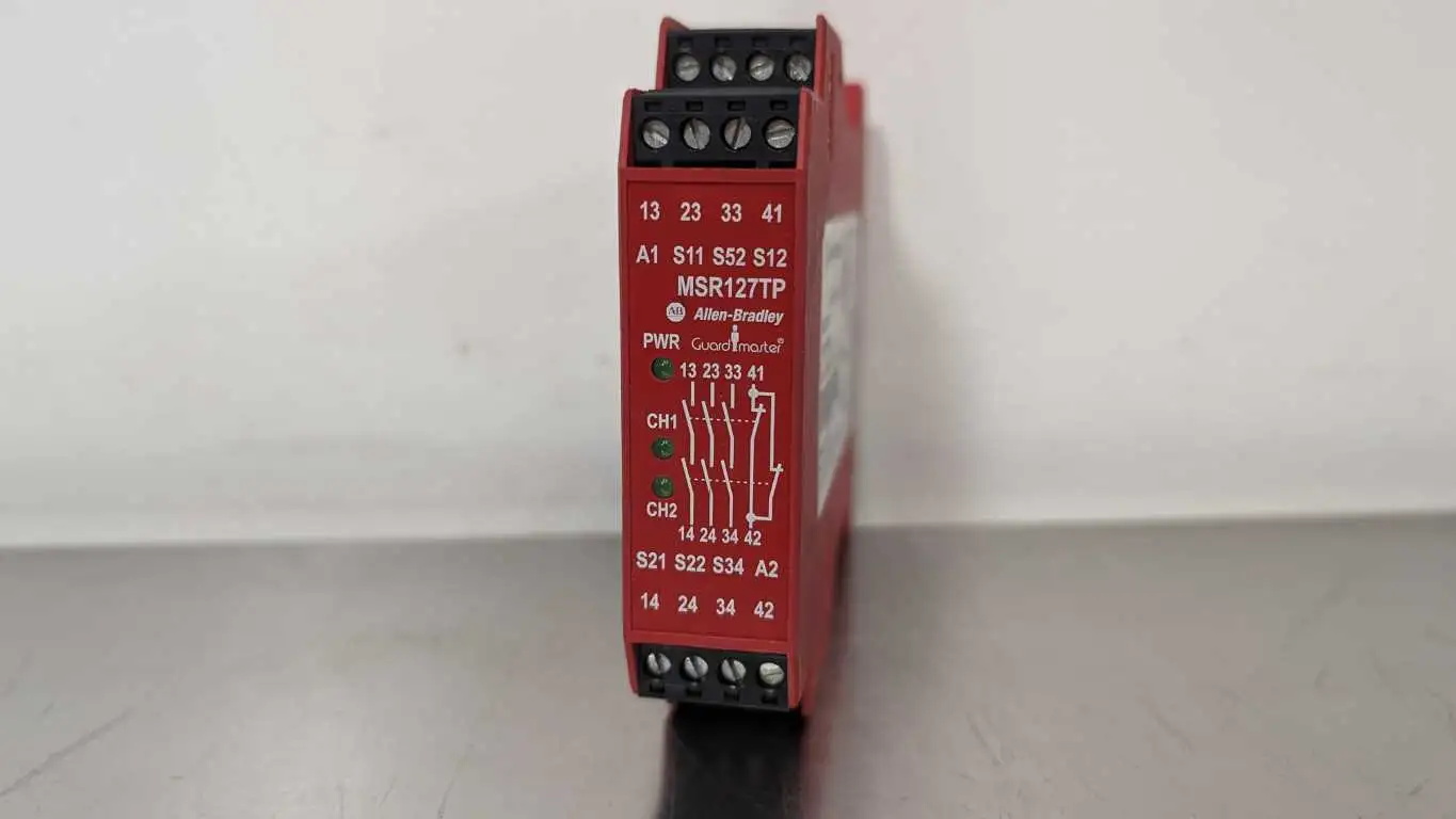 Allen-Bradley 440R-N23132 Safety Relay MSR127TP Ser C Guardmaster - Image 4