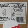 Edwards 102TBS-N5 Pipe Mount Terminal Base Gray Triliptical Adaptabeacon With Sound - Image 4
