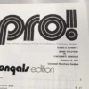 Pro! Volume 4 Number 5 October 10, 1971 Miami Dolphins vs Cincinnati Bengals Program - Image 2