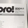 Pro! Volume 6 Number 10 December 9, 1973 Cleveland Browns vs Cincinnati Bengals Program - Image 2