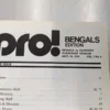 Pro! Volume 7 Number 5 September 22, 1974 San Diego Chargers vs Cincinnati Bengals Program - Image 2