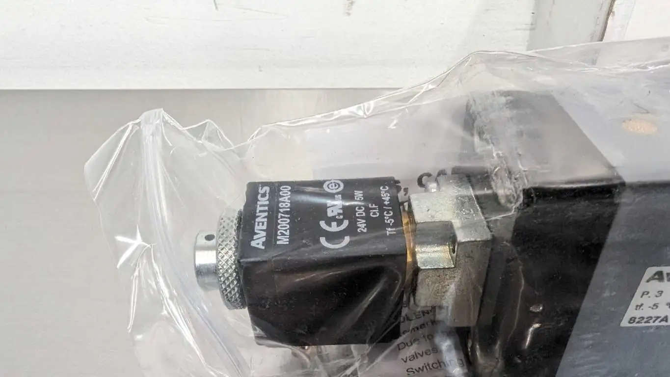 2 Pack Aventics 8227A1PA31A00F1 Pneumatic Valve M200718A00 24VDC 24VDC - Image 3