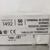 50 Pack Allen-Bradley 1492-CA1 Terminal Blocks Ser C Factory Sealed - Image 3