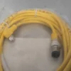 Turck PKW 4M-4-RS 4.4T Double Ended Cordset U-05589 Right Female M8 to Straight Male M12 - Image 2
