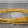 Turck PSG 3M-5 Cordset U0135-66 5m M8 Yellow 3 Pin Male 3 Wire 24 AWG - Image 2