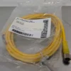 IFM Efector W80500 Cordset TRS-DC-P/N-SOL-PVC-2M/W 2m M8 Yellow 3 Pin Female 3 Wire 24AWG Brad - Image 2