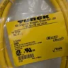 Turck RKC 4T-2 Cordset U5304 2m M12 Yellow 4 Pin Female 3 Wire 18AWG - Image 3