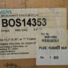 Siemens BOS14353 Fusible Bus Plug 100A 600VAC 600 VAC 100A ITE Disconnect Switch - Image 8