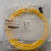 Pilz 533120 Cordset M8 4 Pin 5m Yellow PSEN Kabel Winkel Female 90° 24 AWG