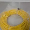 Balluff BCC055M Cordset BCC M323-0000-10-004-PX43T2-100 M8 4 Pin 10m Yellow Female 90° 22 AWG 3 Wire