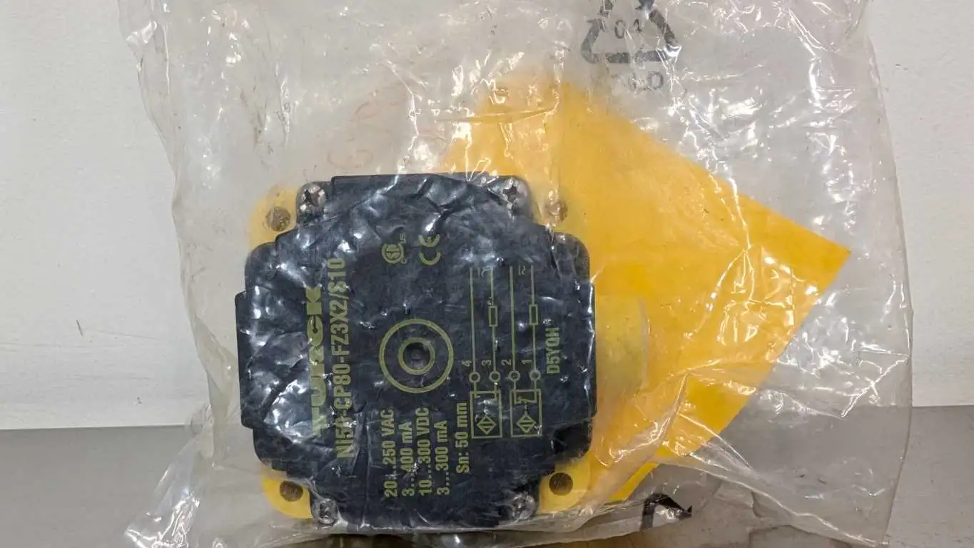 Turck Ni50-CP80-FZ3X2/S10 Inductive Sensor 13416 50mm