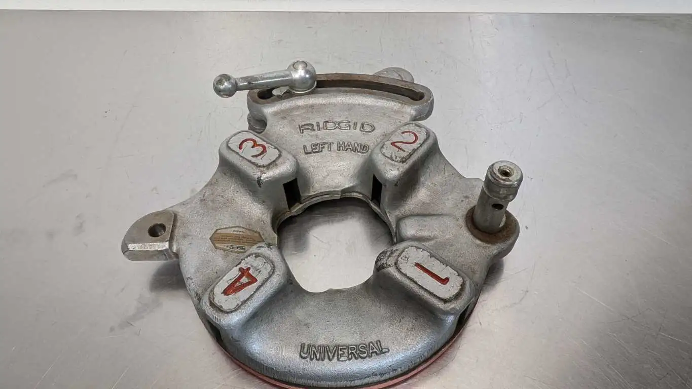 Ridgid 842 Universal Quick Opening Left Hand Die Head 23282 1/8" - 2" - Image 3