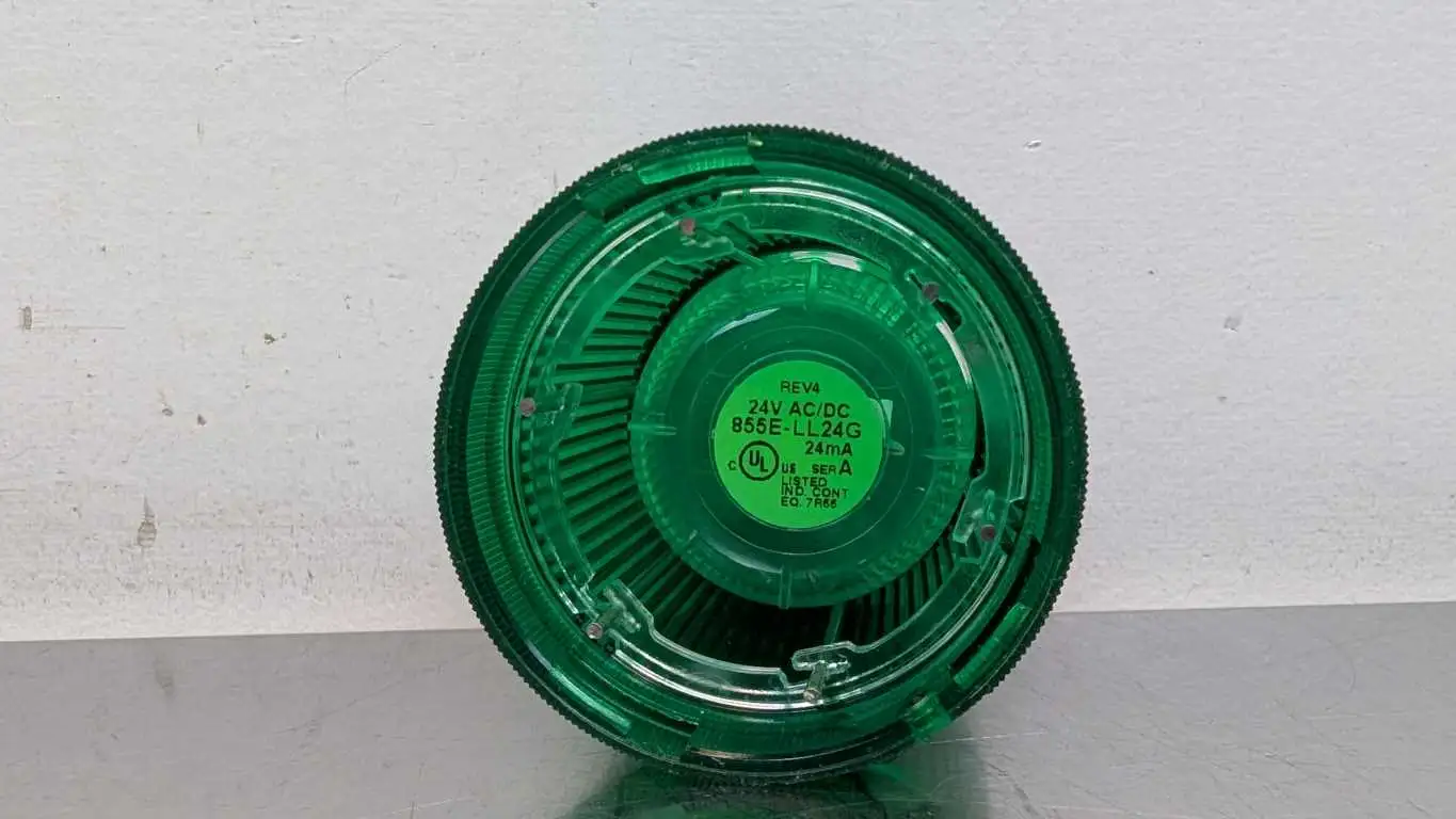 Allen-Bradley 855E-24TL3 Steady LED Ser A Green 24V AC/DC 35mA 7W - Image 2