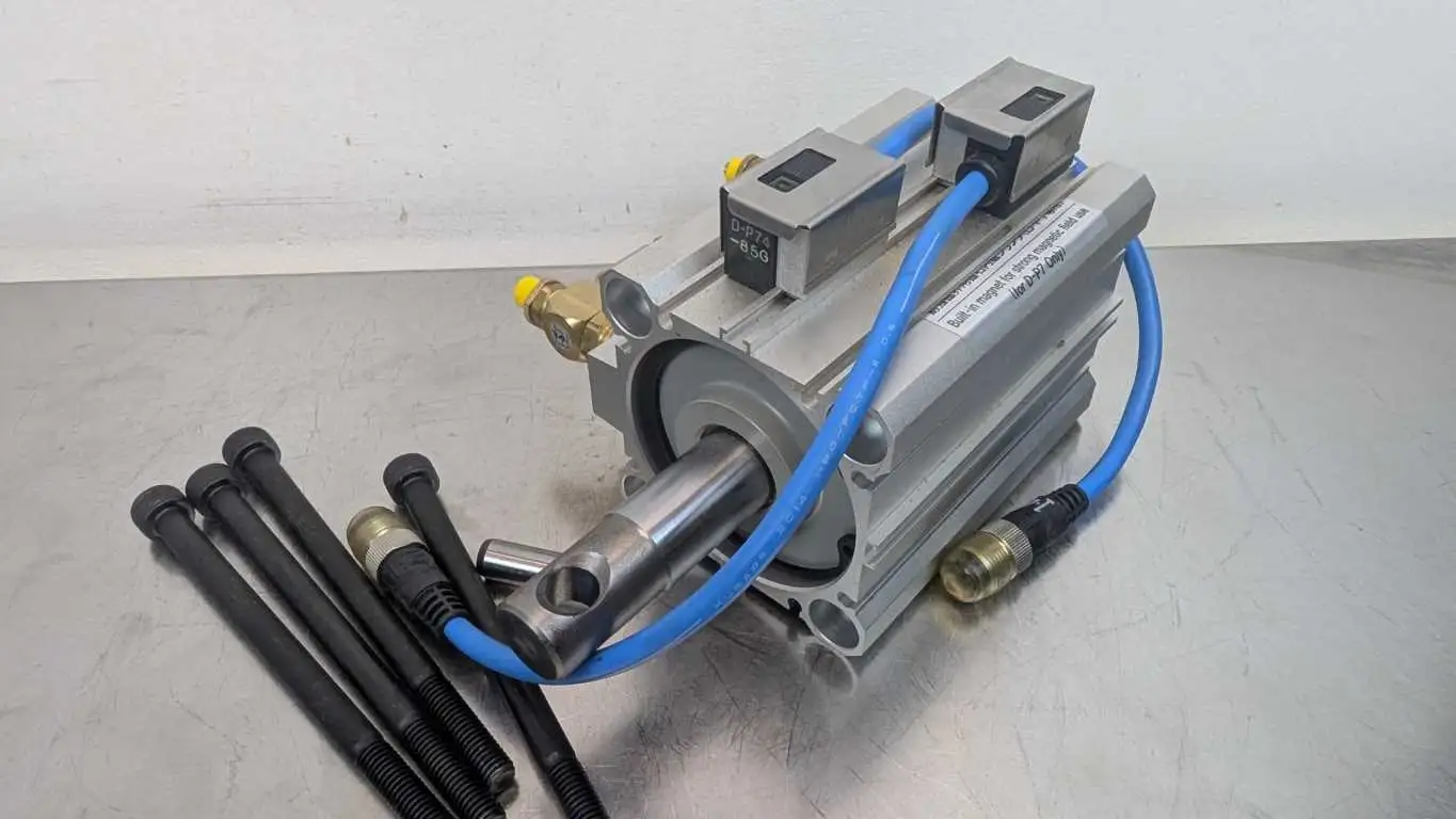 SMC CDQ2BP60-50D-P74-85G-X657 Pneumatic Compact Cylinder - Image 2