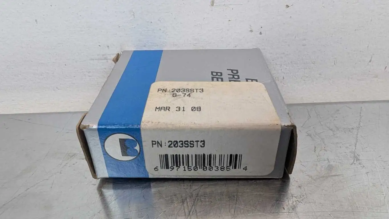 Barden 203SST3 Precision Ball Bearing 17mm ID 40mm OD 12mm Wide - Image 4