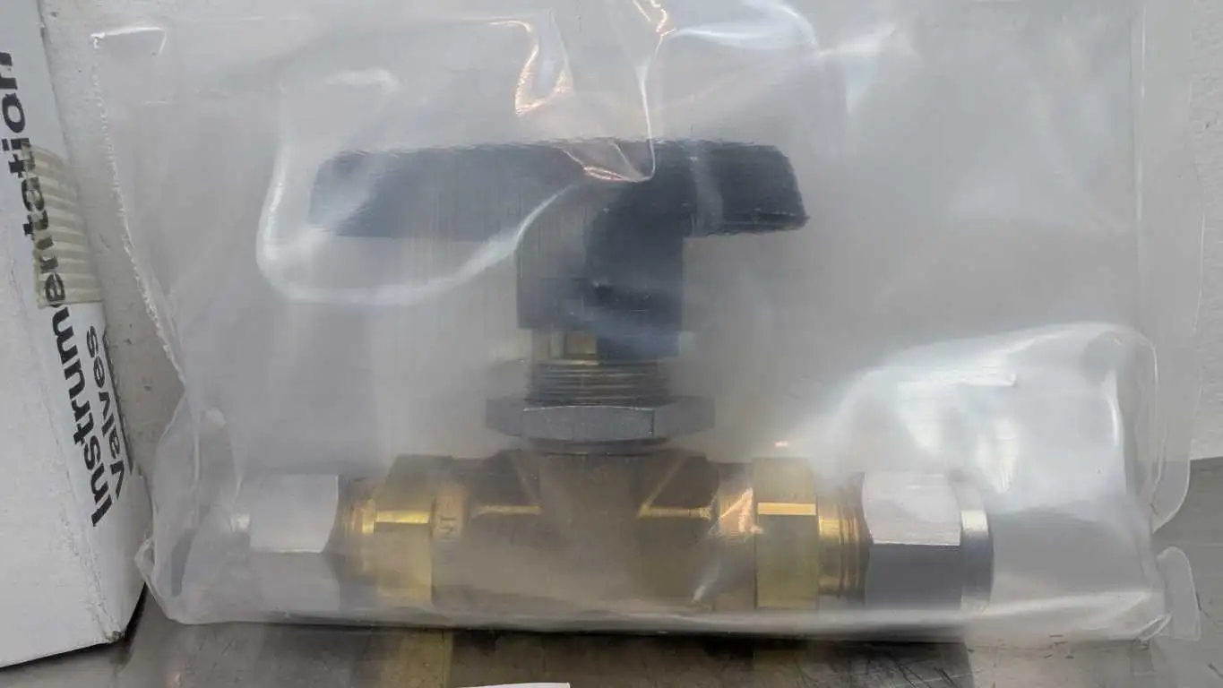 Parker 6Z-B6LJ-BP-VBU-C3-2666 Brass Ball Valve 3/8" - Image 2