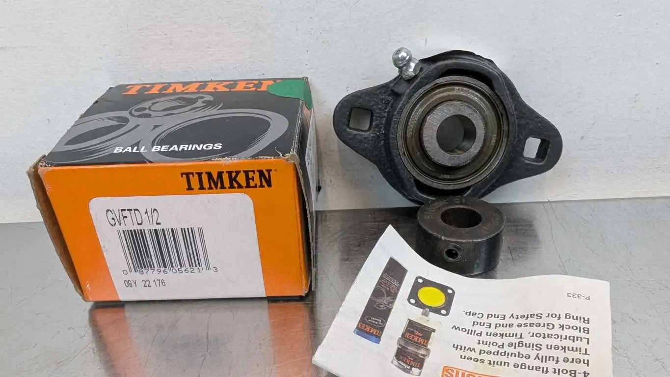 Timken GVFTD 1/2 2-Bolt Flange Mount Bearing 1/2″ ID