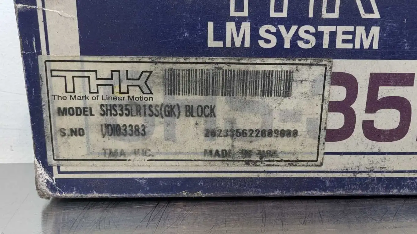 THK SHS35LR1SS Linear Bearing Block 35mm ID 70mm Wide x 152mm Long - Image 4