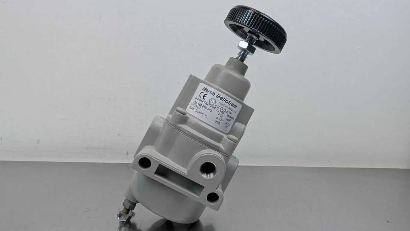 Marsh Bellofram 960-069-003 Air Pressure Regulator 960069003 0-120 PSI - Image 2