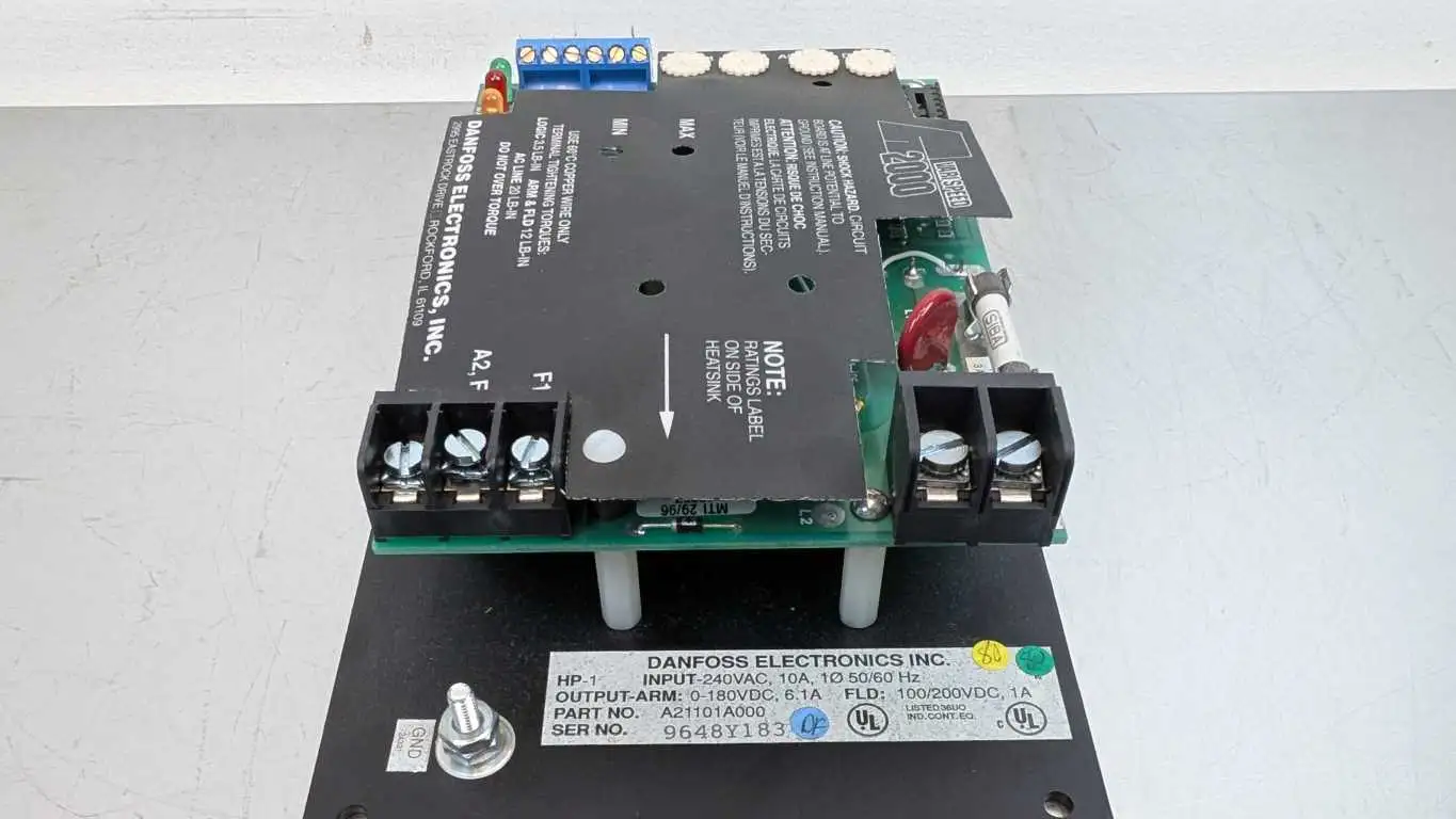 Danfoss A21101A000 DC Drive Board Varispeed A2000 1HP - Image 6