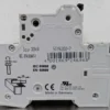 Siemens 5SY6202-7 Miniature Circuit Breaker C2 400VAC 2A - Image 2